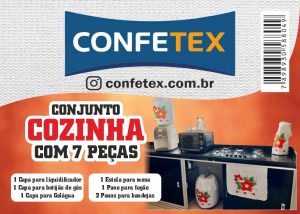KIT DE COZINHA 7 PEÇAS