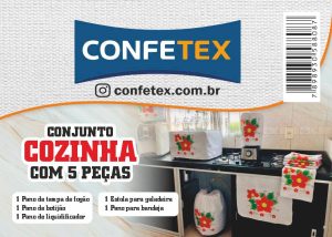 KIT DE COZINHA 5 PEÇAS