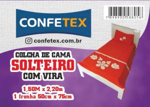 COLCHA SOLTEIRO VIRA