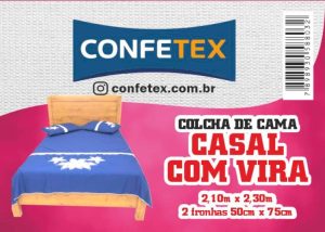COLCHA CASAL VIRA